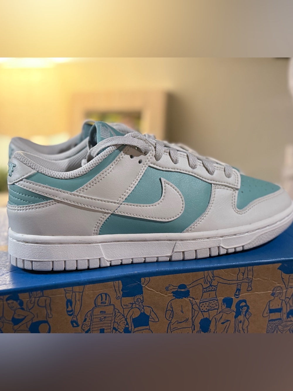 Nike Dunk Low Retro "Denim Turquoise"